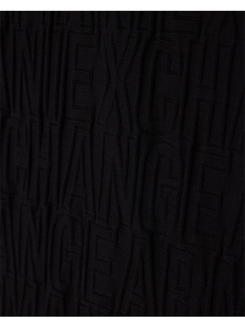 T-shirt in cotone mercerizzato con logo goffrato ARMANI EXCHANGE | XM003073AF10337/UC001